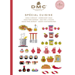 Mini livre point de croix Cuisine