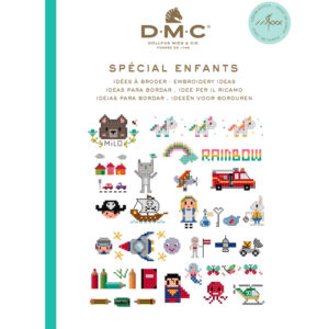 Mini livre point de croix enfants