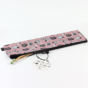 Pochette aiguilles à tricoter